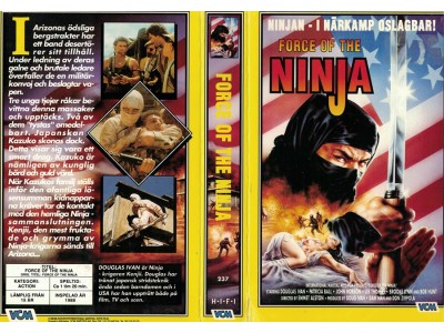 Force of the Ninja , Inst. VHS